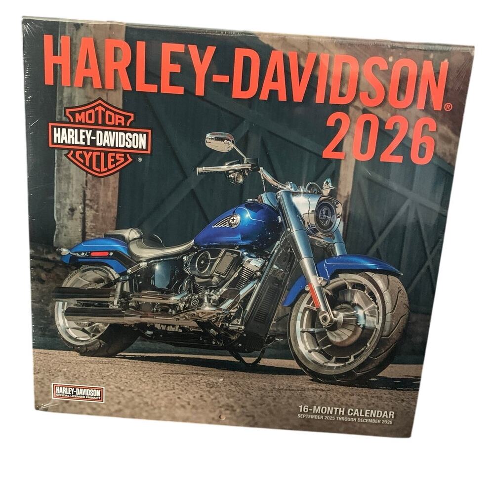 Harley-Davidson 2026 12x12: 16-Month Calendar--September 2025 Thru December 2026